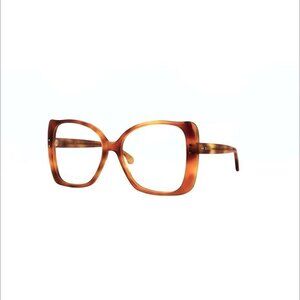Gucci Womens Square/Rectangle Blue Blue Transparent Fashion Designer Eyewear